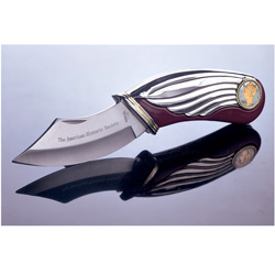 Silver Mercury Dime Pocket Knife