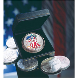 2000 Colorized American Silver Eagle