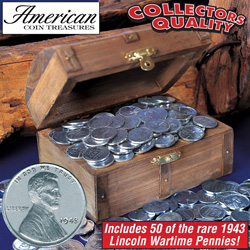 25 Philadelphia And 25 Denver Mint 1943 Steel Pennies Model# 8417