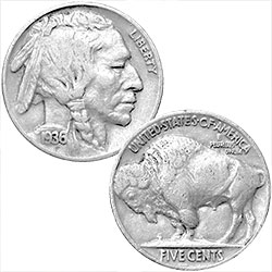 Grab Bag Of 20 Buffalo Nickels