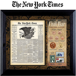 New York Times Civil War Coin/Stamp Set Model# 50010
