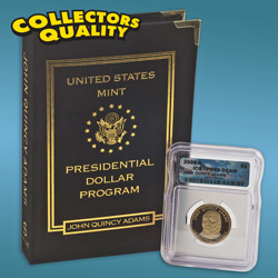 2008 PR69 John Quincy Adams Dollar S-Mint Model# CX328023SSBK