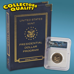 2009 MS67 John Tyler Dollar D-Mint