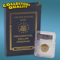 2007 James Madison Dollar MS67 D-Mint&nbsp;&nbsp;Model#&nbsp;1802175