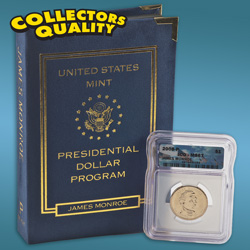 2008 MS67 James Monroe Dollar P-Mint&nbsp;&nbsp;Model#&nbsp;1802406