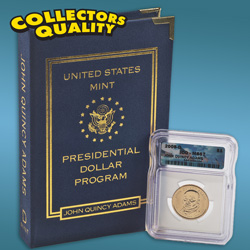 2008 MS67 John Quincy Adams Dollar D-Mint