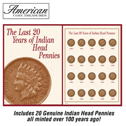 1890-1909 Indian Head Pennies Model# 1061