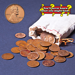 Bakers Pound of Wheat Pennies