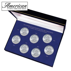 1971-78 Full Eisenhower Dollar Set&nbsp;&nbsp;Model#&nbsp;1636