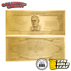U.S. $100K Gold Certificate Model# 68550W