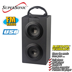 Bluetooth Speaker with USB&nbsp;&nbsp;Model#&nbsp;SC-1313BT