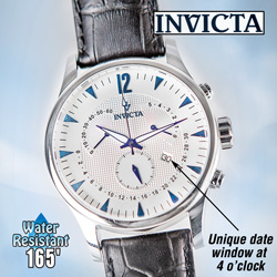 Invicta Vintage Chronograph Watch Model# 12234