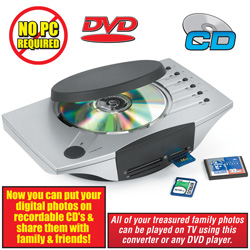 Digital Photo To Disc Converter&nbsp;&nbsp;Model#&nbsp;50160SIMO