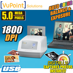 VuPoint Digital Photo Scanner Model# PS-C500VP-RB