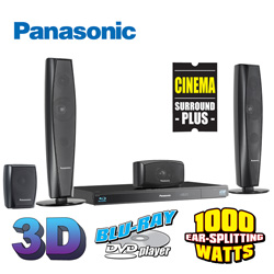 Panasonic 3D/Blu-Ray Home Theater System Model# SC-BTT273
