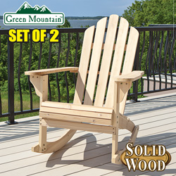 Adirondack Rocking Chairs - Set of 2 Model# JC0804-1