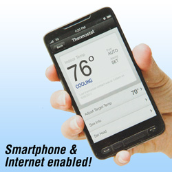 Programmable Thermostat with WiFi&nbsp;&nbsp;Model#&nbsp;GN50E