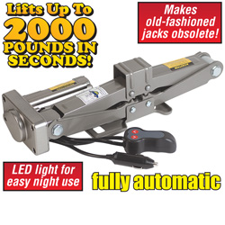 12V DC Electric Car Jack Model# Q-HY-1500S