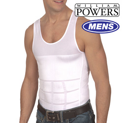 Mens Shape Shirt - White Model# BL-T21