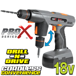 18V Cordless Dual Head Drill&nbsp;&nbsp;Model#&nbsp;DUAL-100