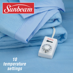 Sunbeam King Electric Blanket Model# SEASHELL-KING