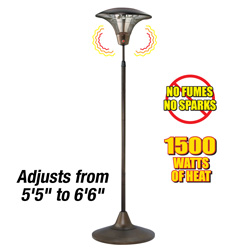 Free Standing Patio Heater&nbsp;&nbsp;Model#&nbsp;NPO-15L00