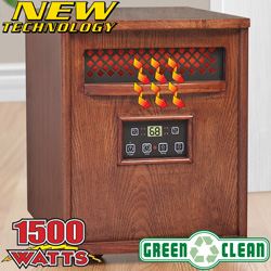 Premium Quartz Infrared Heater Model# FH1500WR