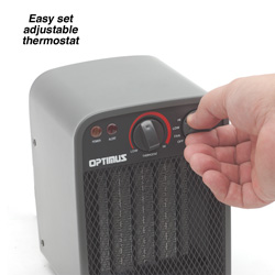 Optimus Ceramic Heater&nbsp;&nbsp;Model#&nbsp;H-7002