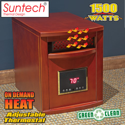 Walnut Suntech Heater Model# LRC2000-WALNUT