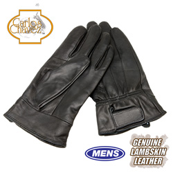 Lambskin Leather Gloves - Mens Model# AX-10