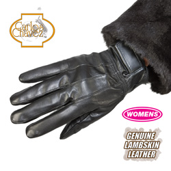 Lambskin Leather Gloves - Womens Model# AX-11