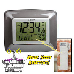 LaCrosse Atomic Wall Clock Model# WA-8119U-IT-CH0