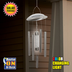 Solar Wind Chime Light Model# NC6008