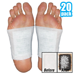 20 Pack Salt Detox Patches&nbsp;&nbsp;Model#&nbsp;11-00100