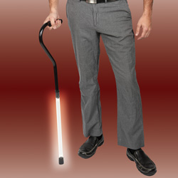 EZ Light-Up Cane&nbsp;&nbsp;Model#&nbsp;LA-088