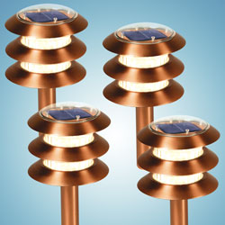 Copper Solar Lights Item No. WW22-63418 Overall Customer Rating: