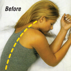 Side Sleeper Pro Pillow Model# SD011104
