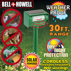 Bell And Howell Solar Animal Repeller Model# 50104MO