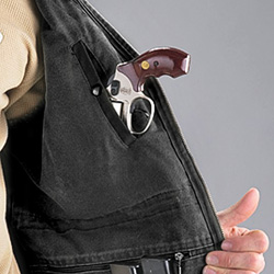 Black Concealment Vest&nbsp;&nbsp;Model#&nbsp;C566