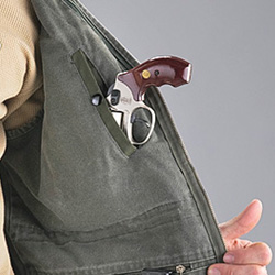 Olive Concealment Vest&nbsp;&nbsp;Model#&nbsp;C565