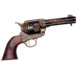 Replica Brass .45 Army Revolver&nbsp;&nbsp;Model#&nbsp;FD1280L