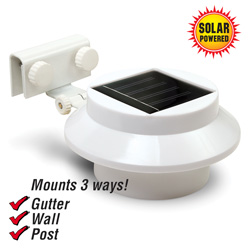 2 Pack Solar Gutter Lights&nbsp;&nbsp;Model#&nbsp;155005