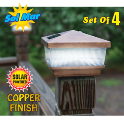 4 Pack Solar Pagoda Lights Model# S1184A