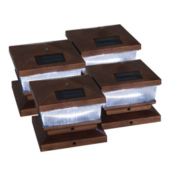 4 Pack Solar Pagoda Lights&nbsp;&nbsp;Model#&nbsp;S1184A
