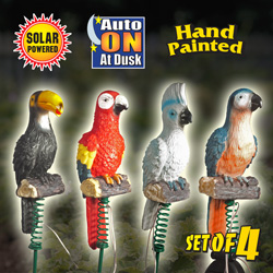 Solar Jungle Birds Model# 4SLRBRD
