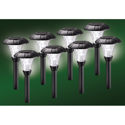 8 Piece Stanford Solar Lights&nbsp;&nbsp;Model#&nbsp;828008-08W