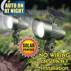 2 Pack Solar Accent Lights Model# ESL-39-1