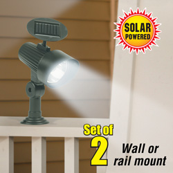 Wall/ Railing Mount Solar Light&nbsp;&nbsp;Model#&nbsp;ESL-39-3