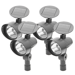 Wall/Rail Mount Solar Light (4Pack) Model# ESL-39-3