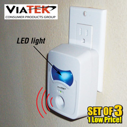 ViaTek Ultrasonic Pest Repellers - 3 Pack&nbsp;&nbsp;Model#&nbsp;PR50-3